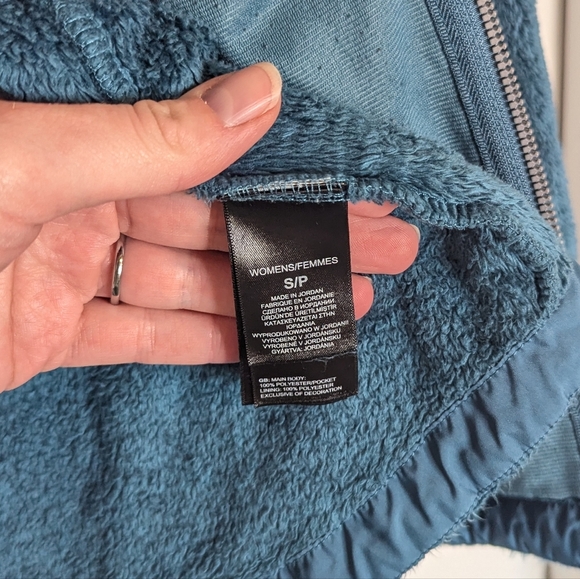 The North Face Osito Teal Jacket sz S - Picture 4 of 6